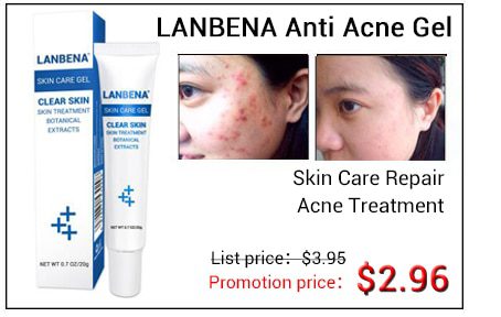 LANBENA Acne Scar Removal Strentch Marks Acne Treatment Shrink Pores Gel Bleaching Essence Whitening  Face Cream Skin Care