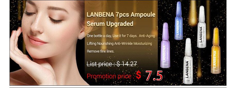 LANBENA Acne Scar Removal Strentch Marks Acne Treatment Shrink Pores Gel Bleaching Essence Whitening  Face Cream Skin Care