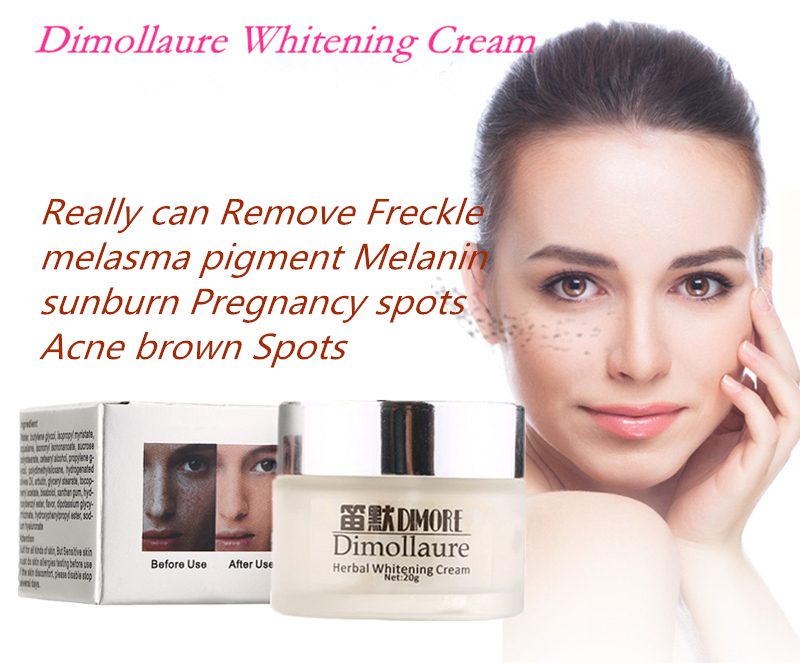 Dimollaure Strong effect whitening cream +Kojic acid serum Remove Freckle melasma pigment Melanin sunburn Acne scars brown Spot