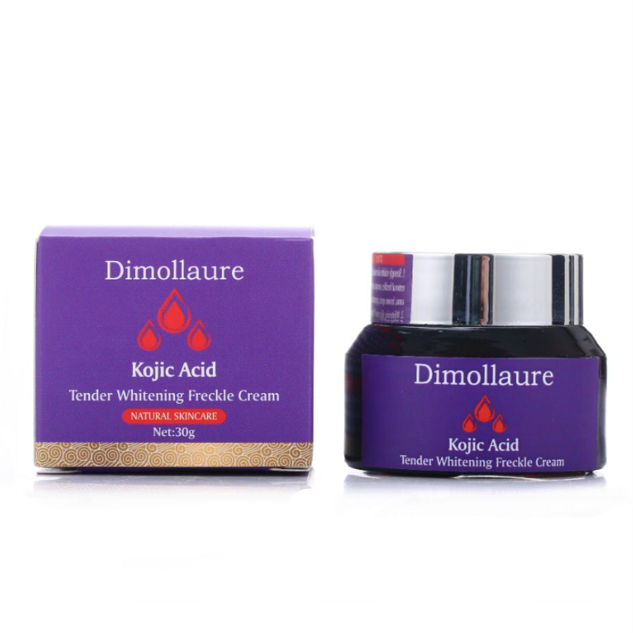 Dimollaure Kojic Acid whitening cream 30g Retinol Wrinkle removal Freckle melasma Acne scar pigment age spot melanin sun spot