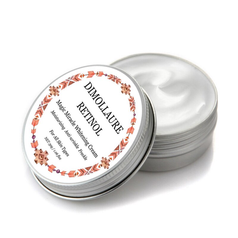 Dimollaure Retinol Moisturizer Face Cream Vitamin E Collagen Anti Aging Wrinkles Acne melasma Hyaluronic Acid Whitening Cream