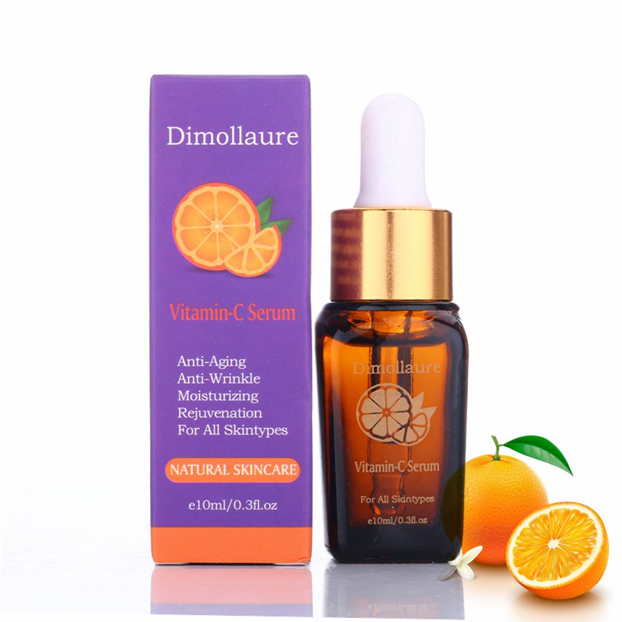 Dimollaure 30g pure Kojic Acid whitening cream+Vitamin C serum removal Acne Pimples Anti Aging pigmentt melanin Wrinkle cream