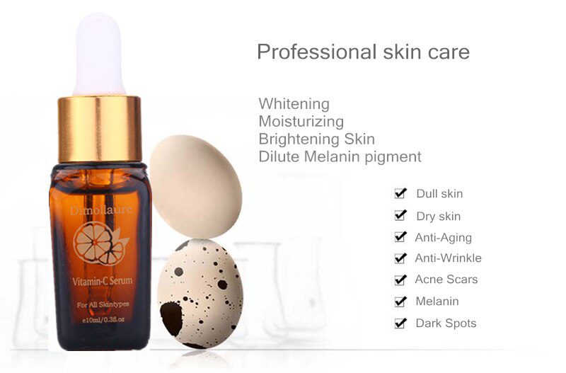 Dimollaure 30g pure Kojic Acid whitening cream+Snail Hyaluronic acid serum removal Acne scar pigment melanin Moisturizing