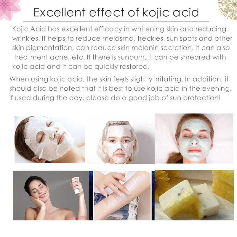 Dimollaure 30g pure Kojic Acid whitening cream+Snail Hyaluronic acid serum removal Acne scar pigment melanin Moisturizing