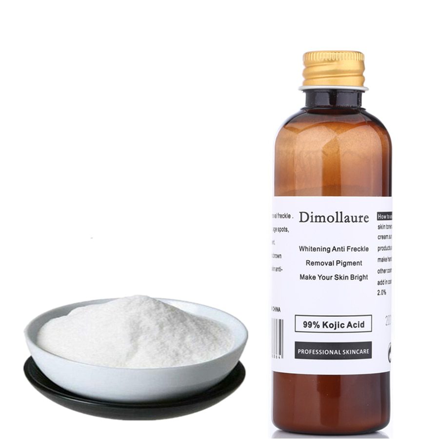 Dimollaure 30g pure Kojic Acid whitening cream+Snail Hyaluronic acid serum removal Acne scar pigment melanin Moisturizing