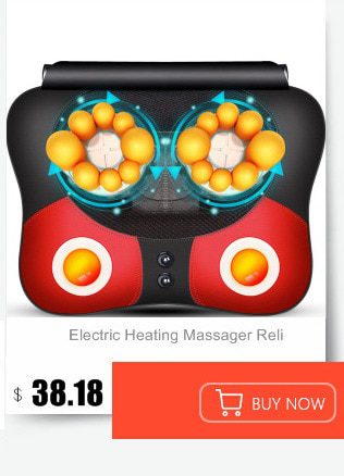 Electric Neck Roller Massager for Back Pain Shiatsu Infrared lamp Massage Pillow  Gua Sha Products Body Health Care Relaxation