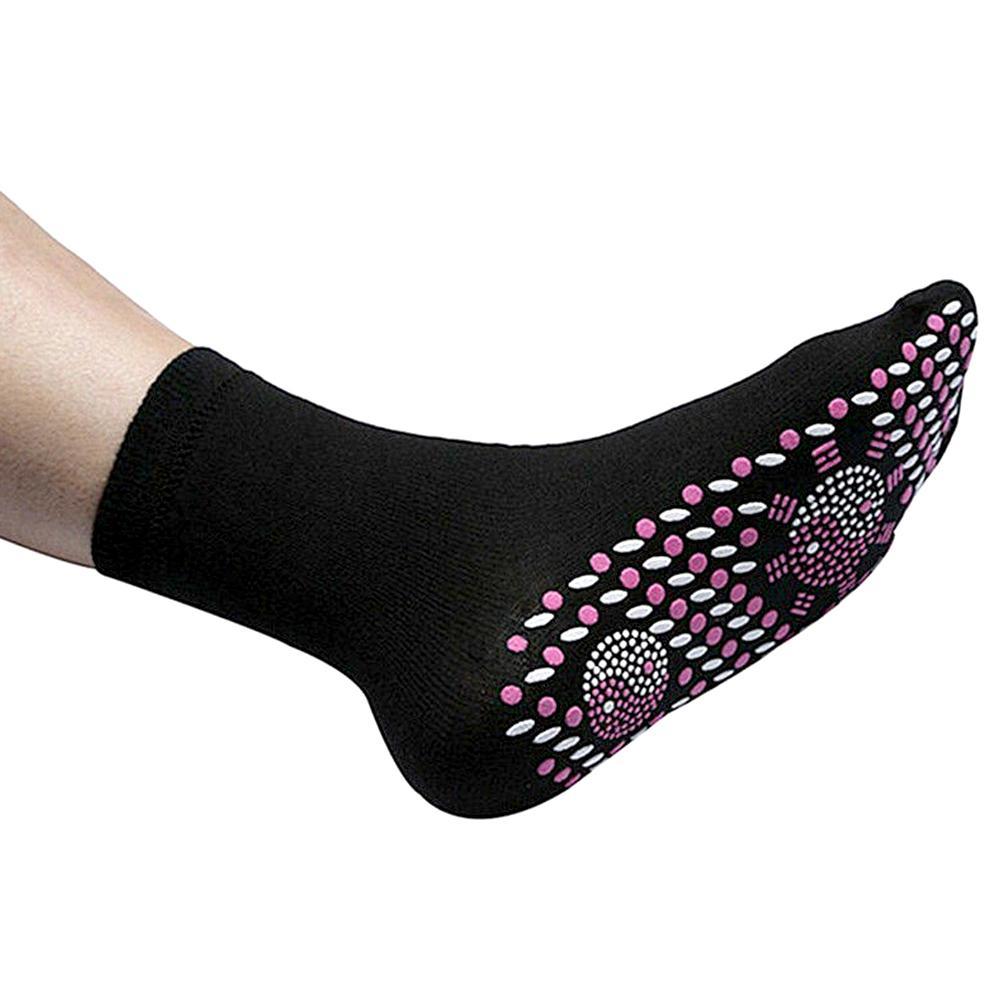 Self-heating physiotherapy socks Tourmaline Magnetic Therapy foot massage warm socks Healthy care Arthritis feet Massager