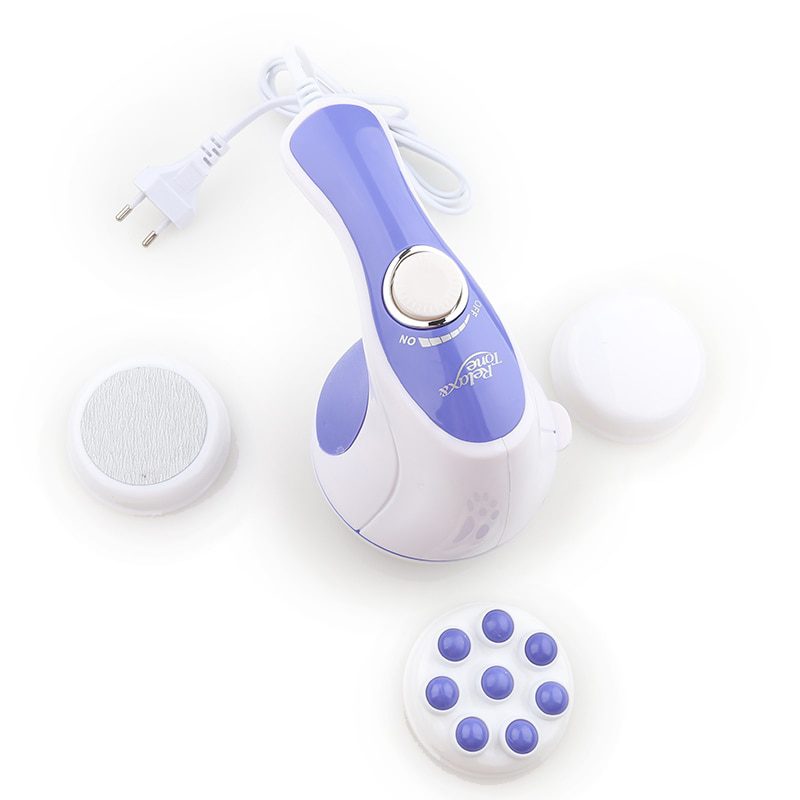 5 Headers Spin Body Massager Relax Spin Tone Slimming Lose Weight Burn Fat Full Body Massage Device