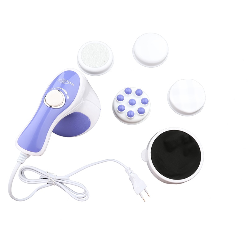 5 Headers Spin Body Massager Relax Spin Tone Slimming Lose Weight Burn Fat Full Body Massage Device