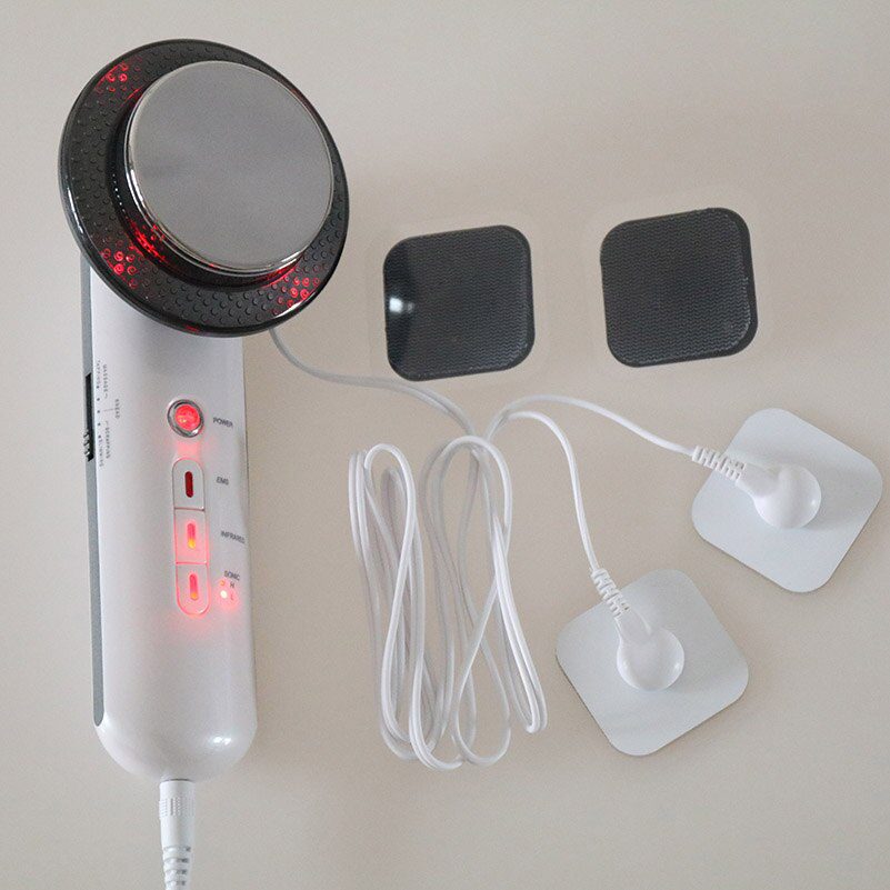 3 in 1 EMS Body Slimming Ultrasound Cavitation Infrared Massager Fat Burner Galvanic Infrared Ultrasonic Therapy Dropshipping