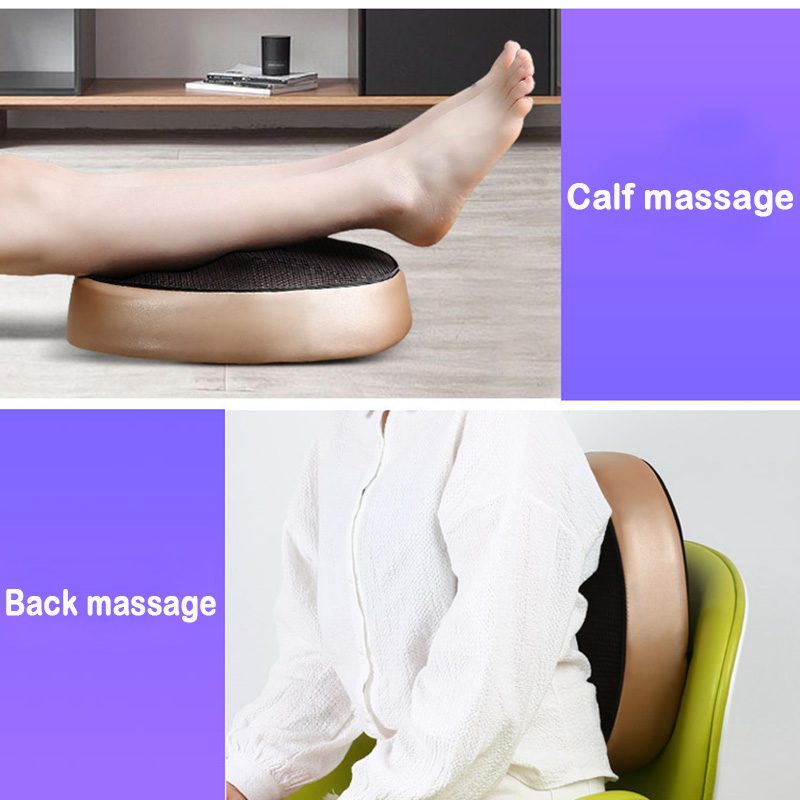 Electric foot massager roller Massage Machine fashion leather massager for back foot Infrared With heating Shiatsu Kneading