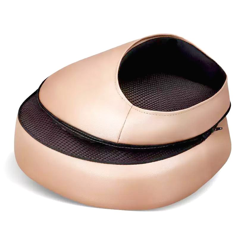 Electric foot massager roller Massage Machine fashion leather massager for back foot Infrared With heating Shiatsu Kneading