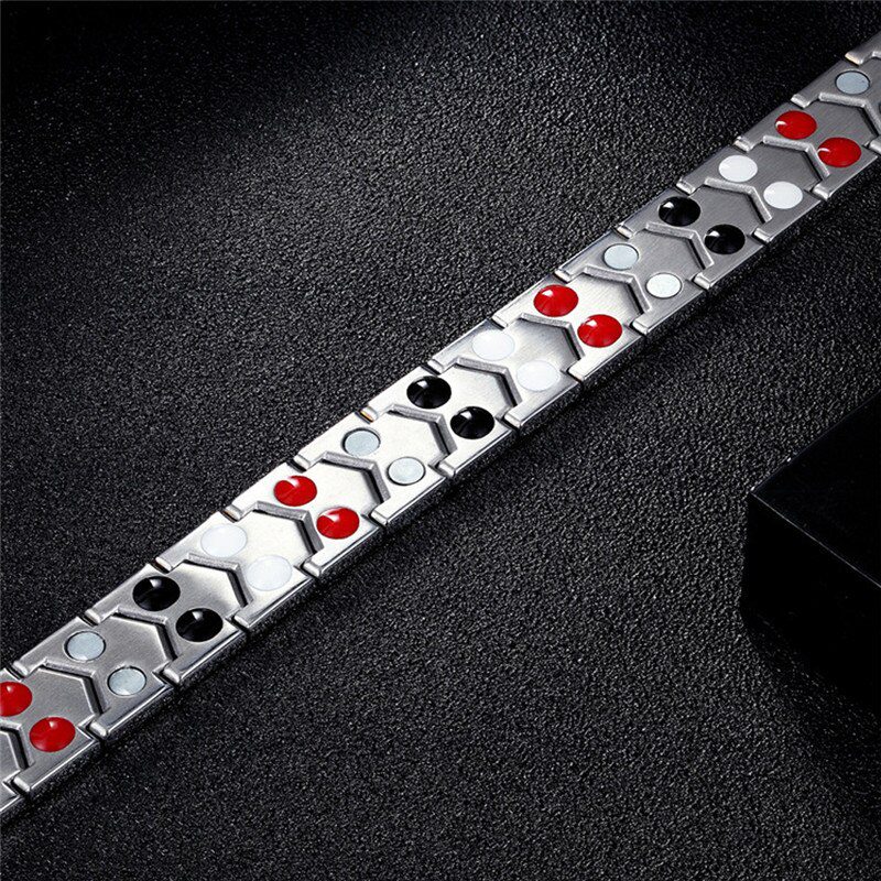 Men's Bracelet Bracelets Energy Germanium Magnetic Tourmaline Bracelet Health Care Jewelry For Women Bracelets Bangle Slimming