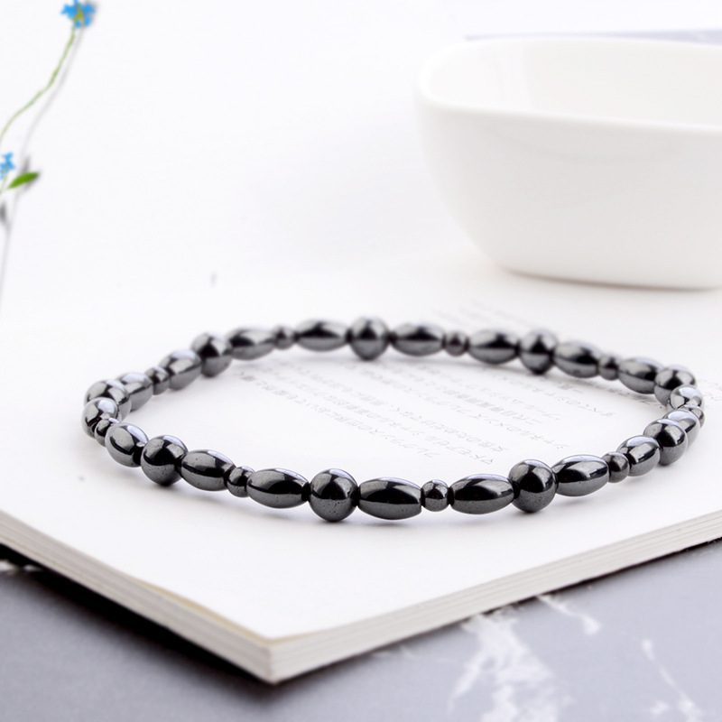 Magnetic Slimming Anklet Bracelet Black Gallstone Weight Loss Stimulating Acupoints Therapy Fat Burning Health Care