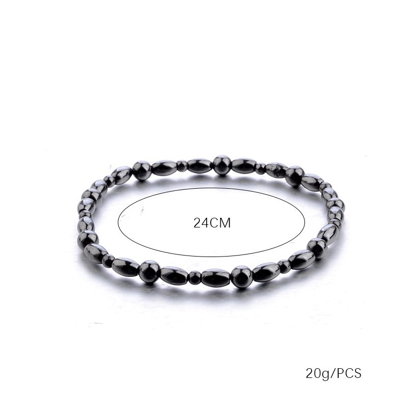 Magnetic Slimming Anklet Bracelet Black Gallstone Weight Loss Stimulating Acupoints Therapy Fat Burning Health Care