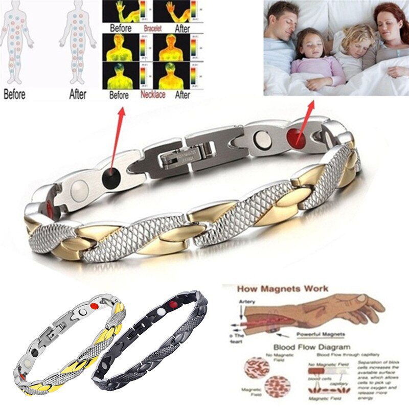 Magnetic Slimming Bracelet Fashionable Jewelry For Man Woman Link Chain Weight Loss Bracelet Health Slimming Weight Loss Product