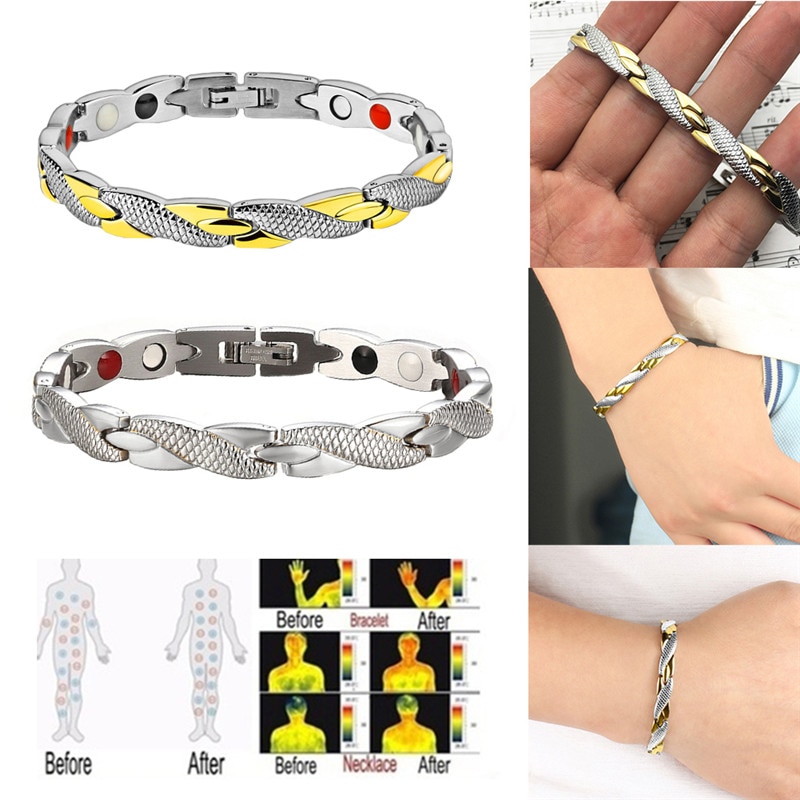 Magnetic Slimming Bracelet Fashionable Jewelry For Man Woman Link Chain Weight Loss Bracelet Health Slimming Weight Loss Product