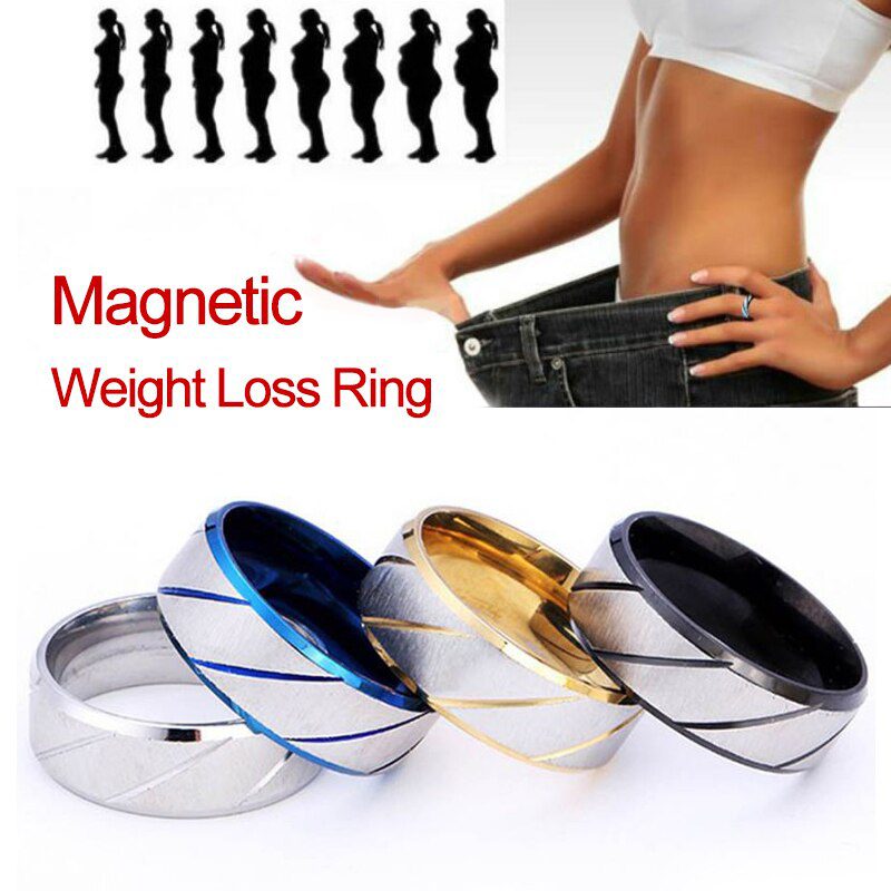 Hot Slimming Ring Magnetic Weight Loss Ring Fitness Reduce Weight Ring String Stimulating Acupoints Gallstone Slimming Products