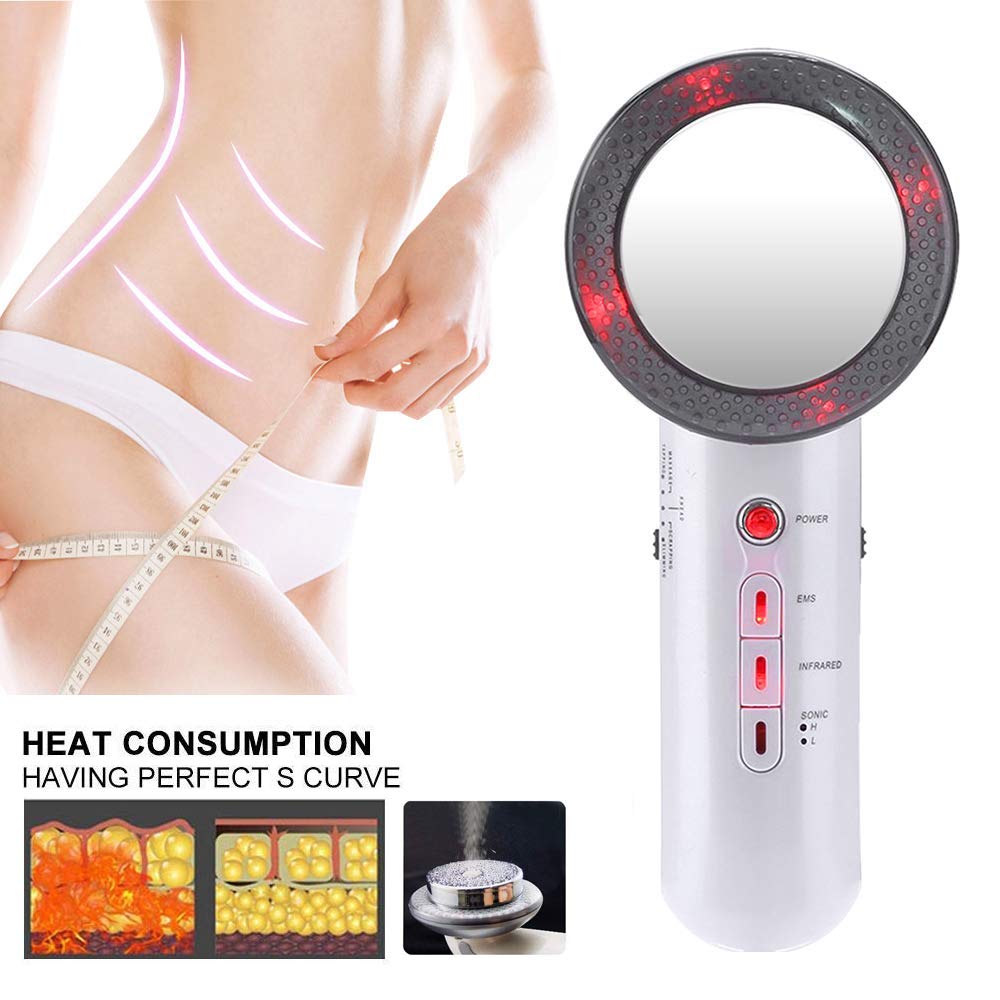 Ultrasound Cavitation EMS Body Slimming Massager Weight Loss Anti Cellulite Fat Burner Galvanic Infrared Ultrasonic Wave Therapy