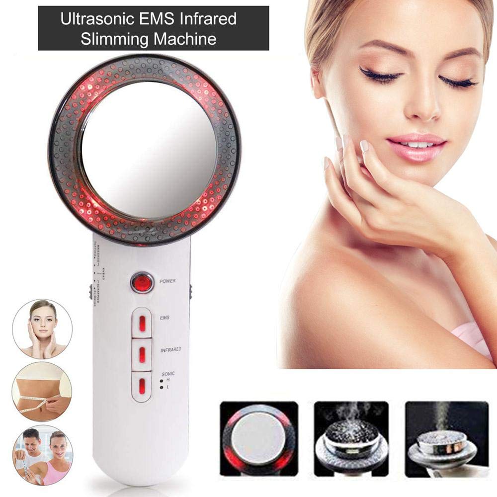 Ultrasound Cavitation EMS Body Slimming Massager Weight Loss Anti Cellulite Fat Burner Galvanic Infrared Ultrasonic Wave Therapy