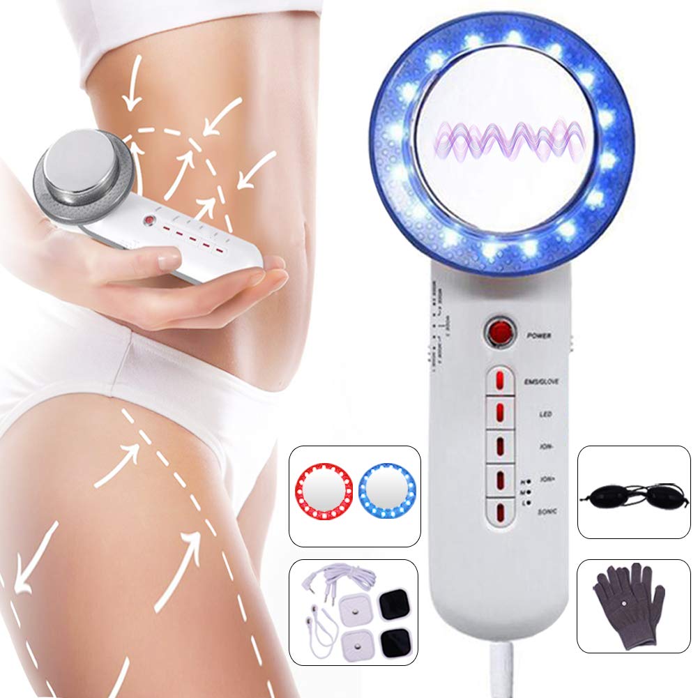 Ultrasound Cavitation EMS Body Slimming Massager Weight Loss Anti Cellulite Fat Burner Galvanic Infrared Ultrasonic Wave Therapy