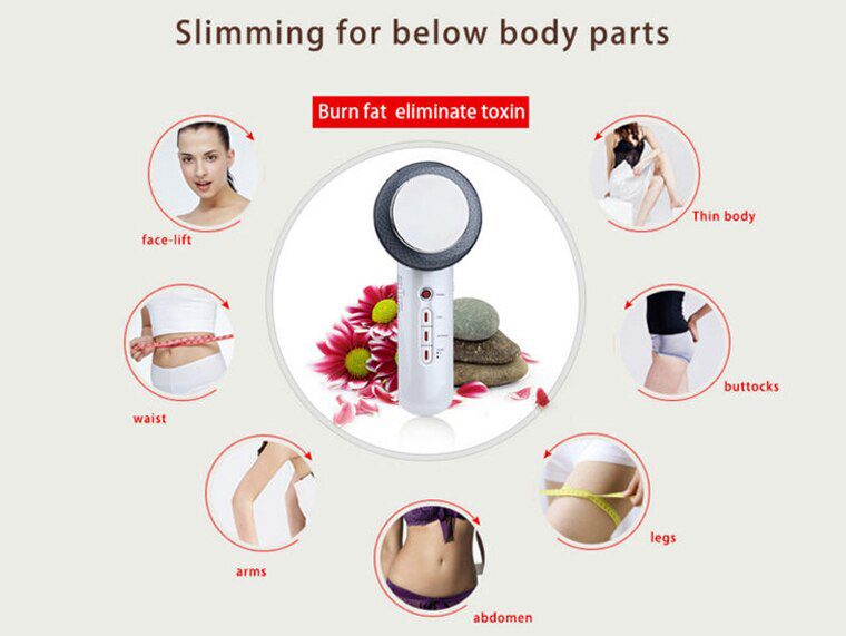 Ultrasound Cavitation EMS Body Slimming Massager Weight Loss Anti Cellulite Fat Burner Galvanic Infrared Ultrasonic Wave Therapy