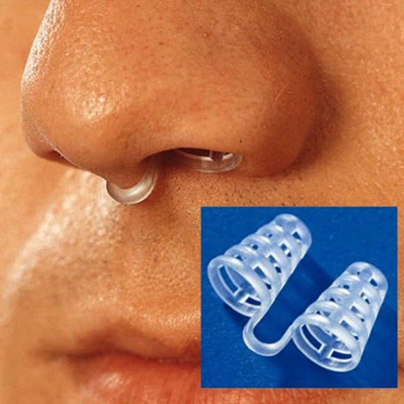 2PCS Professional Anti Snoring Device Anti Snore Nose Clip Relieve Snoring Snore Stopping Health Care For Men Women #85185