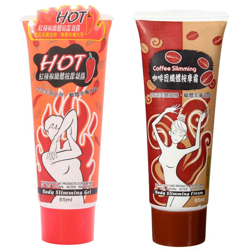 Weight Loss Products Hot Chilli Chili Slimming Creams Leg Body Waist Effective Anti Cellulite Fat Burning Gel 85ml