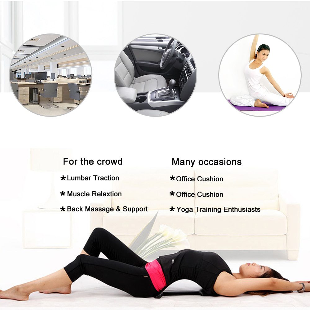 Back Massage Magic Stretcher Fitness Equipment Stretch Relax Mate Stretcher Lumbar Support Spine