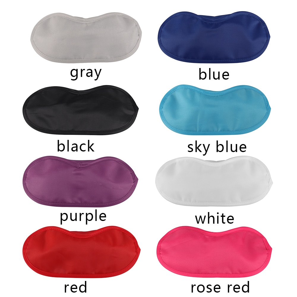 9 Colors Sleep Rest Sleeping Aid Eye Mask Eye Shade Cover Comfort Blindfold Shield Patch Eyeshade Wholesale
