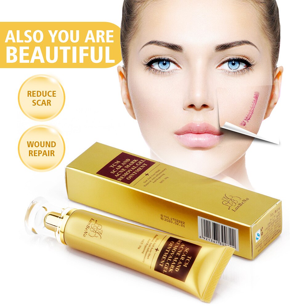US Stock Strentch Marks Acne Scar Remover Acne Treatment Shrink Pores Gel Bleaching Creams Whitening Moisturizing Face Day Cream