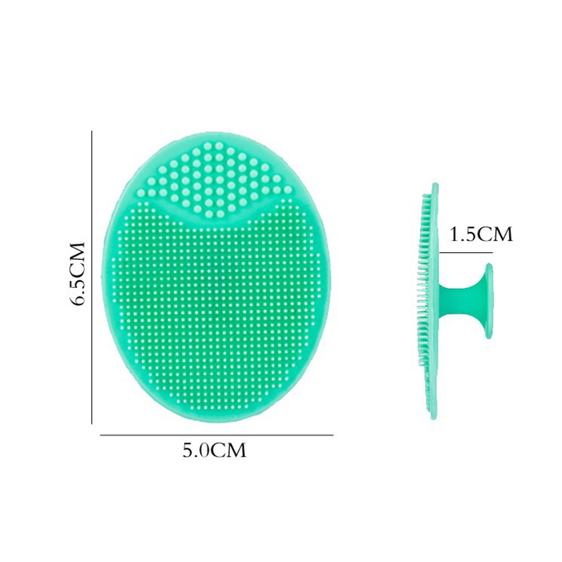 Silicone Facial Wash Pad Exfoliating Blackhead Removal Face Cleaning Brush Tool Soft Deep Cleaning Face Brushes Face Care TSLM1