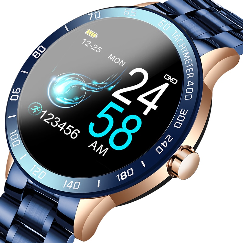 smart watch with heart rate monitor and blood pressure