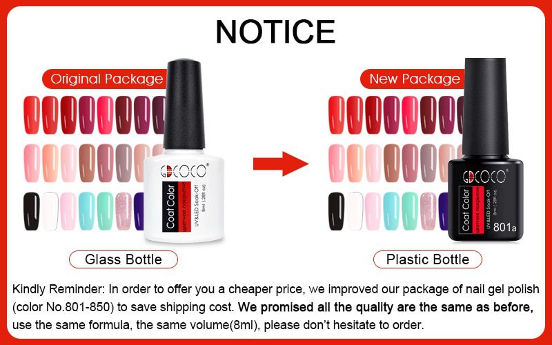 #86102 GDCOCO 2019 New Arrival Primer Gel Varnish Soak Off UV LED Gel Nail Polish Base Coat No Wipe Top Color Gel Polish