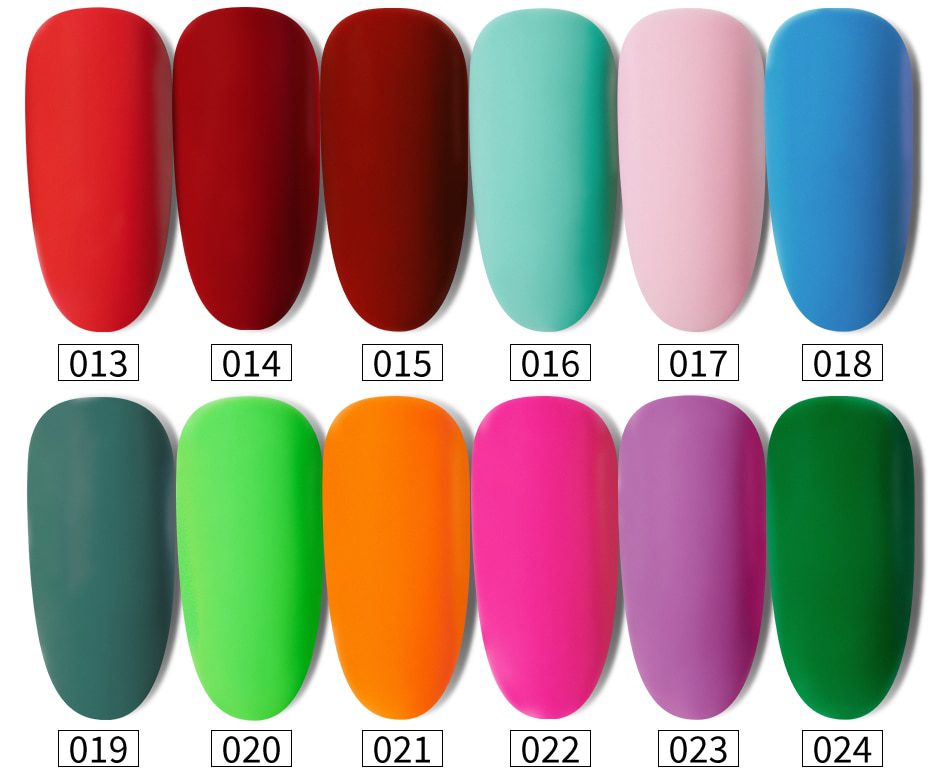 MORDDA 8 ML Gel Polish UV LED Nail Varnish For Manicure 60 Colors Gel Lacquer Semi Permanent Gel Paint Nail Art DIY Design Tools