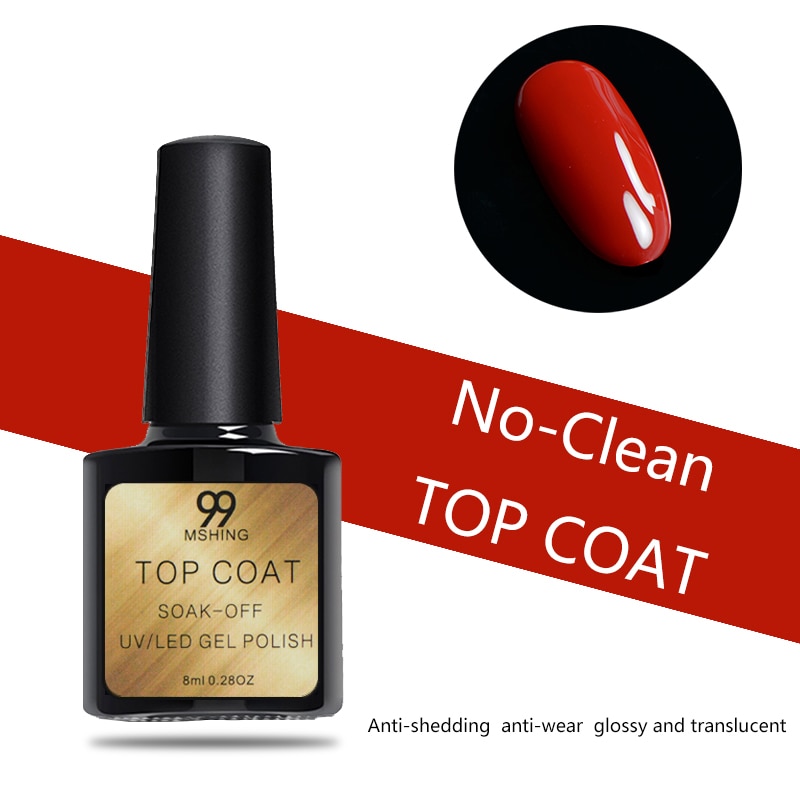 8ml UV Gel Nail Polish Top coat 2pcs Base and Top coat Varnishes Nail Gel primer Long Lasting Soak off  UV Gel Nail Art Manicure