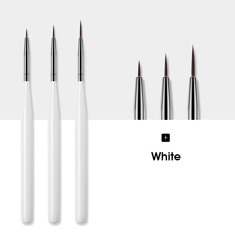 ROHWXY Nail Brush For Manicure Gel Brush For Nail Art 15Pcs/Set Ombre Brush For Gradient For Gel Nail Polish Painting Drawing