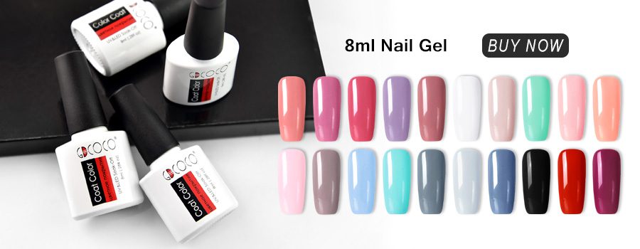 GDCOCO soak off  Base Gel Top Coat Matte Top Gel polish Nail Gel lacquer 8 ml manicure wholesale long lasting Nail color gel