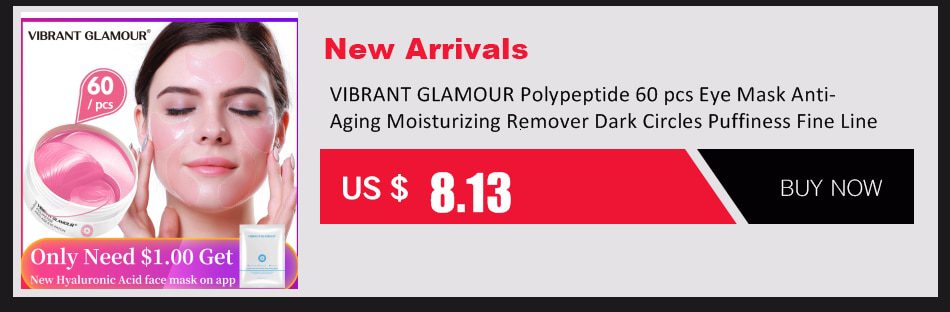 VIBRANT GLAMOUR Hyaluronic Acid Face Serum Anti-Aging Shrink Pore Whitening Moisturizing Essence Face Cream Dry Skin Care 15ml