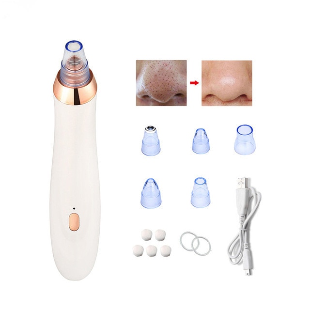 Electric Blackheads Pore Remover Face Nose Vaccum Deep Cleaning Blackheads Tools  Facial Steamer Spa Moisturizing Skin Care