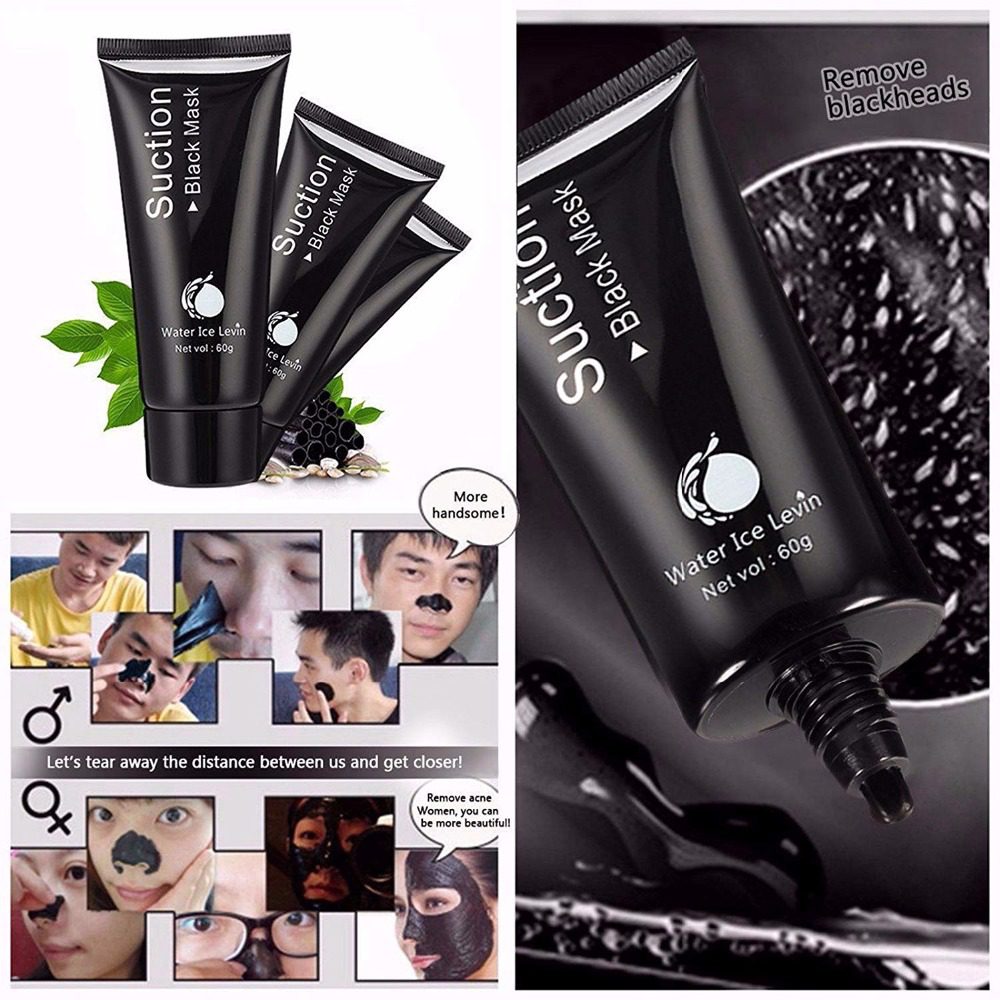 Mabox Black Mask Peel Off Bamboo Charcoal Purifying Blackhead Remover Mask Deep Cleansing for AcneScars Blemishes WrinklesFacial