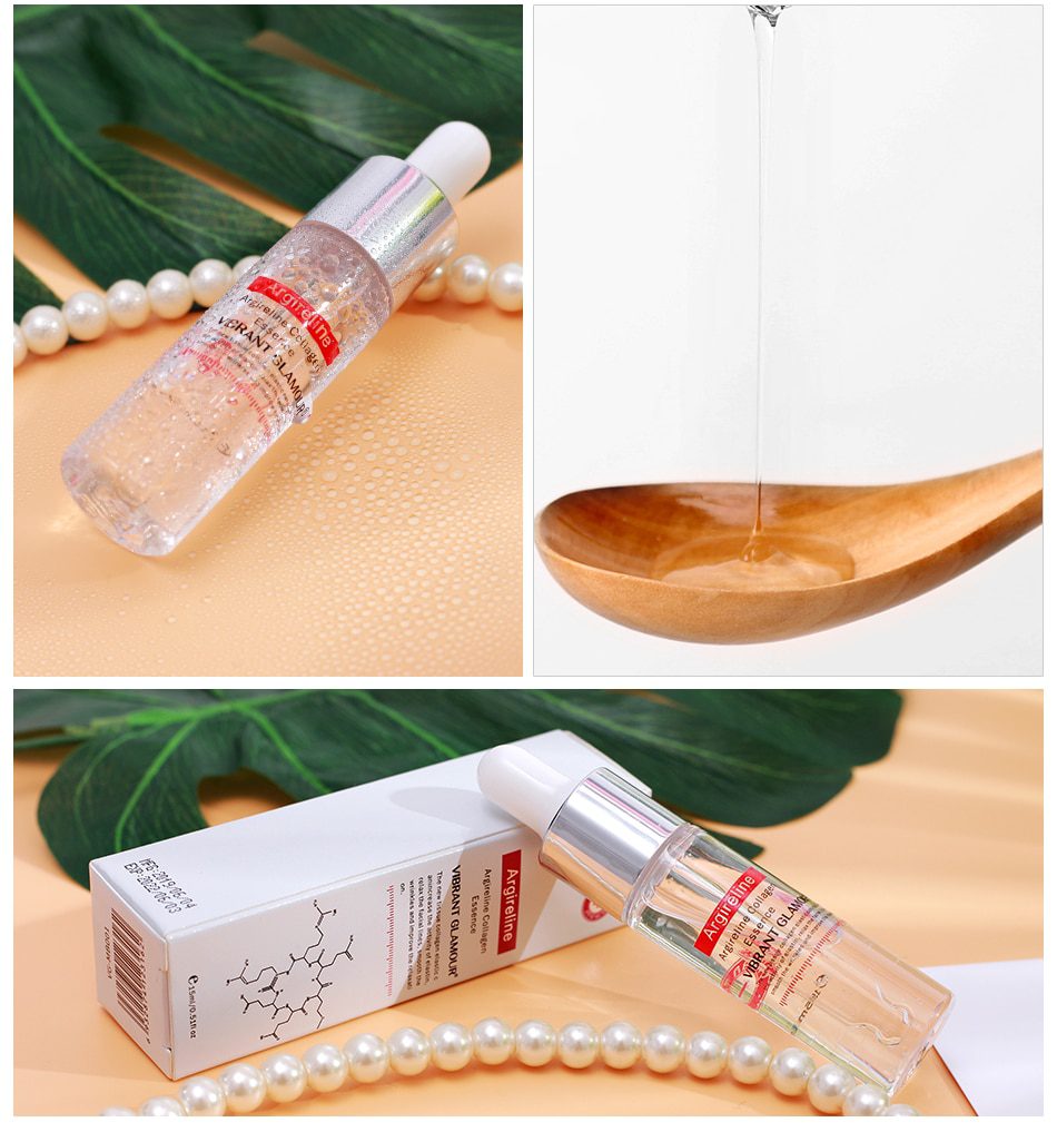 VIBRANT GLAMOUR Argireline Collagen Face Serum Anti-Aging Wrinkle essence cream Lift Firming Whitening Moisturizing Skin Care