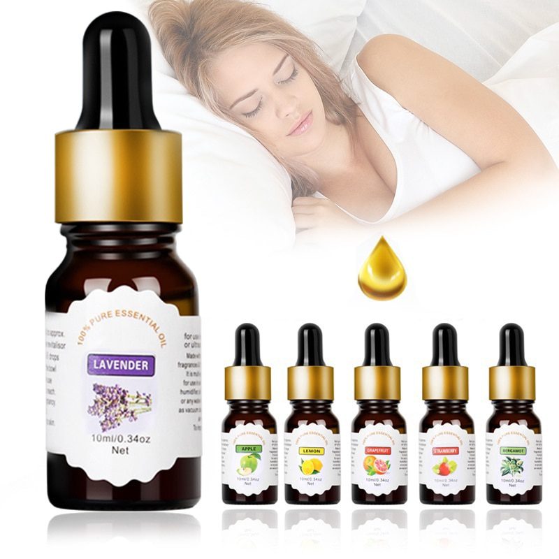 10ml Water-soluble Flower Fruit Essential Oil For Aromatherapy Organic Essential Oil Relieve Body Stress Skin Care TSLM2