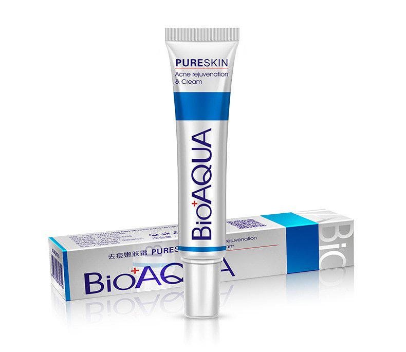 Bioaqua 30g Acne Treatment Blackhead Remova Anti Acne Cream Oil Control Shrink Pores Acne Scar Remove Face Care Whitening