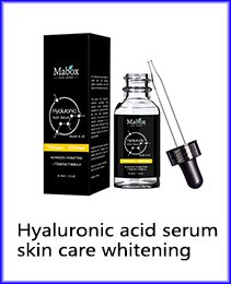 Mabox Vitamin C Whitening Serum Hyaluronic Acid Face Cream & Vitamin E - Organic Anti-Aging Serum for Face Eye Treatment