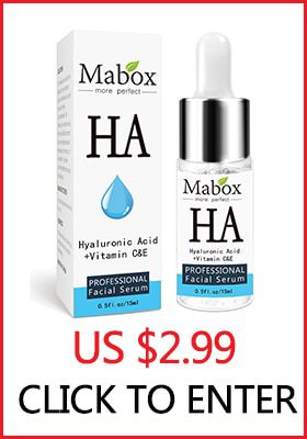 Mabox Vitamin C Whitening Serum Hyaluronic Acid Face Cream & Vitamin E - Organic Anti-Aging Serum for Face Eye Treatment