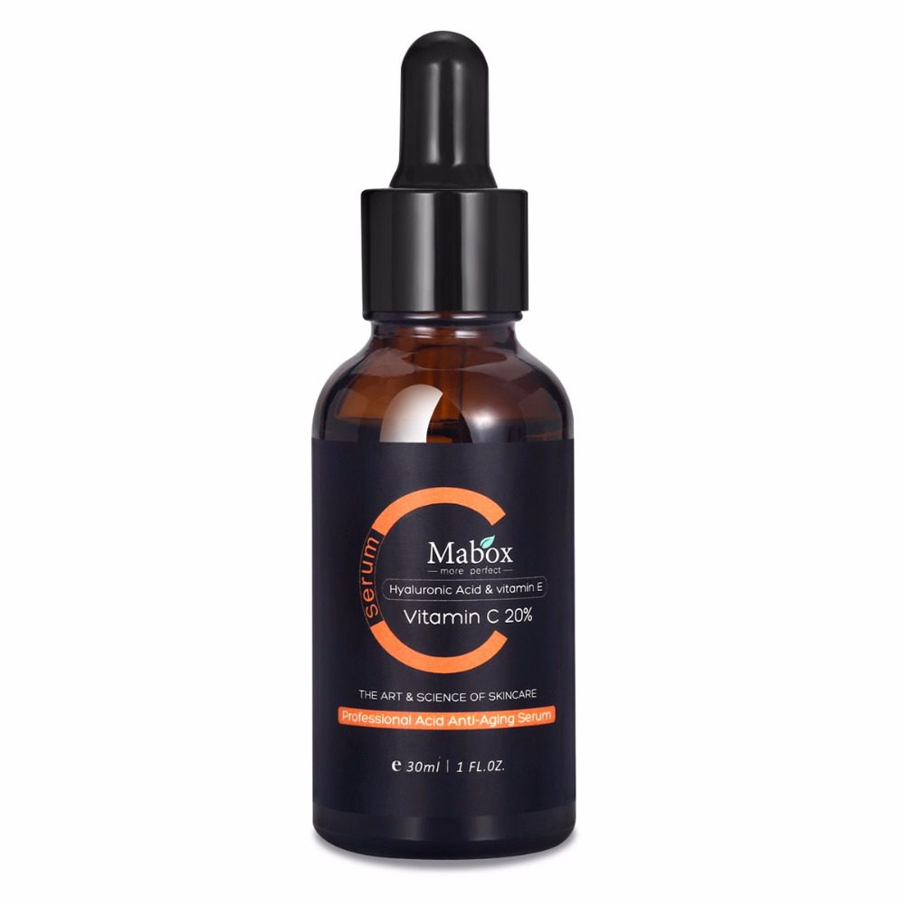 Mabox Vitamin C Whitening Serum Hyaluronic Acid Face Cream & Vitamin E - Organic Anti-Aging Serum for Face Eye Treatment Mabox Vitamin C Whitening Serum Hyaluronic Acid Face Cream & Vitamin E - Organic Anti-Aging Serum for Face Eye Treatment