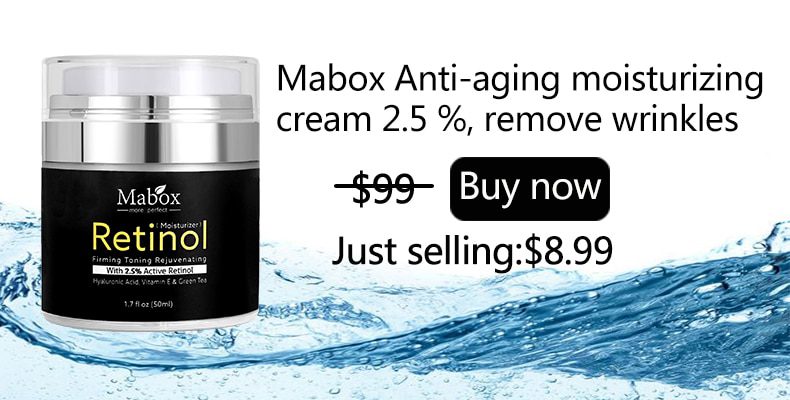 Mabox Vitamin C Whitening Serum Hyaluronic Acid Face Cream & Vitamin E - Organic Anti-Aging Serum for Face Eye Treatment