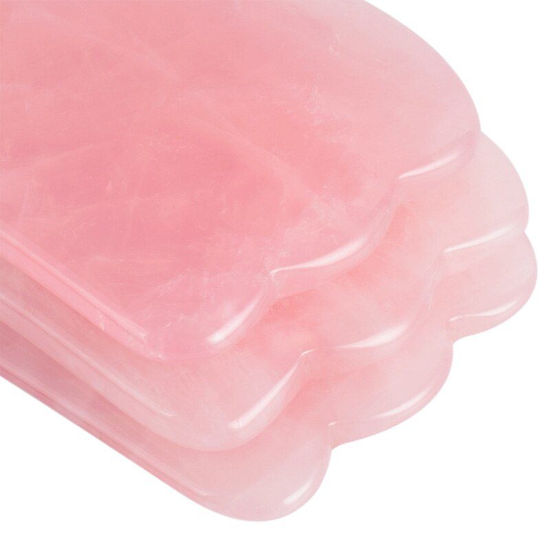 Pink Crystal Stone Jade Roller Set Face Lift Massage Roller Facial Slimming Massager Natural Quartz Stone Neck Massage Tool Pink Crystal Stone Jade Roller Set Face Lift Massage Roller Facial Slimming Massager Natural Quartz Stone Neck Massage Tool