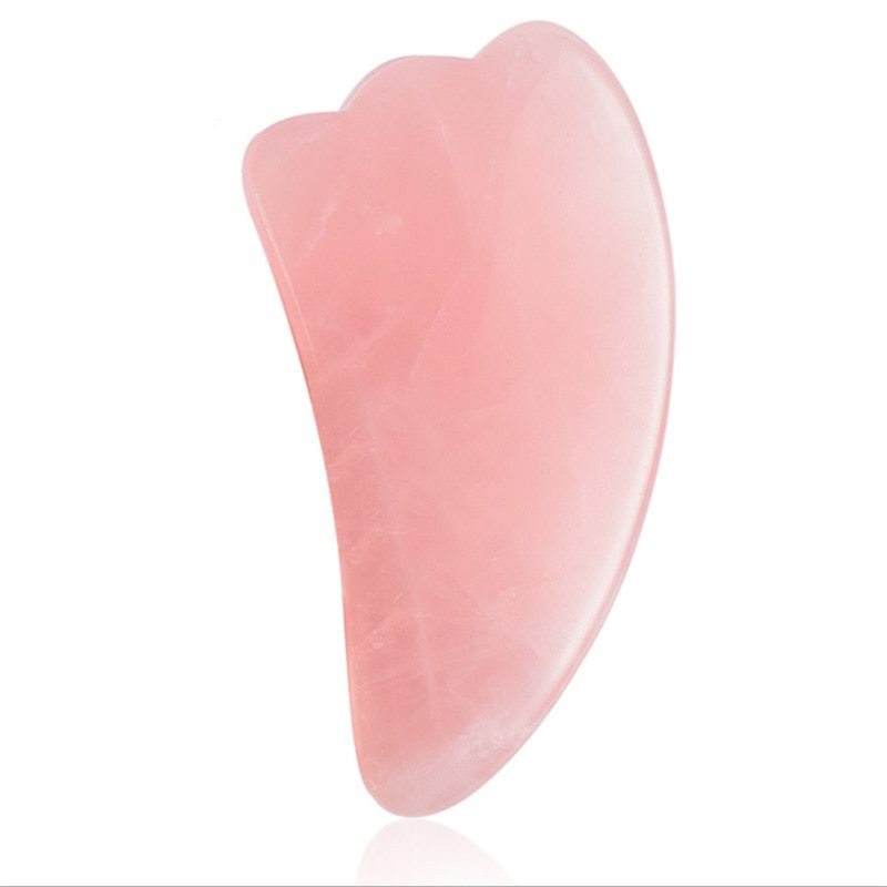 Pink Crystal Stone Jade Roller Set Face Lift Massage Roller Facial Slimming Massager Natural Quartz Stone Neck Massage Tool Pink Crystal Stone Jade Roller Set Face Lift Massage Roller Facial Slimming Massager Natural Quartz Stone Neck Massage Tool